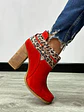 Botin Cala Reno Rojo - Miniatura 5