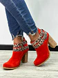 Botin Cala Reno Rojo - Miniatura 7