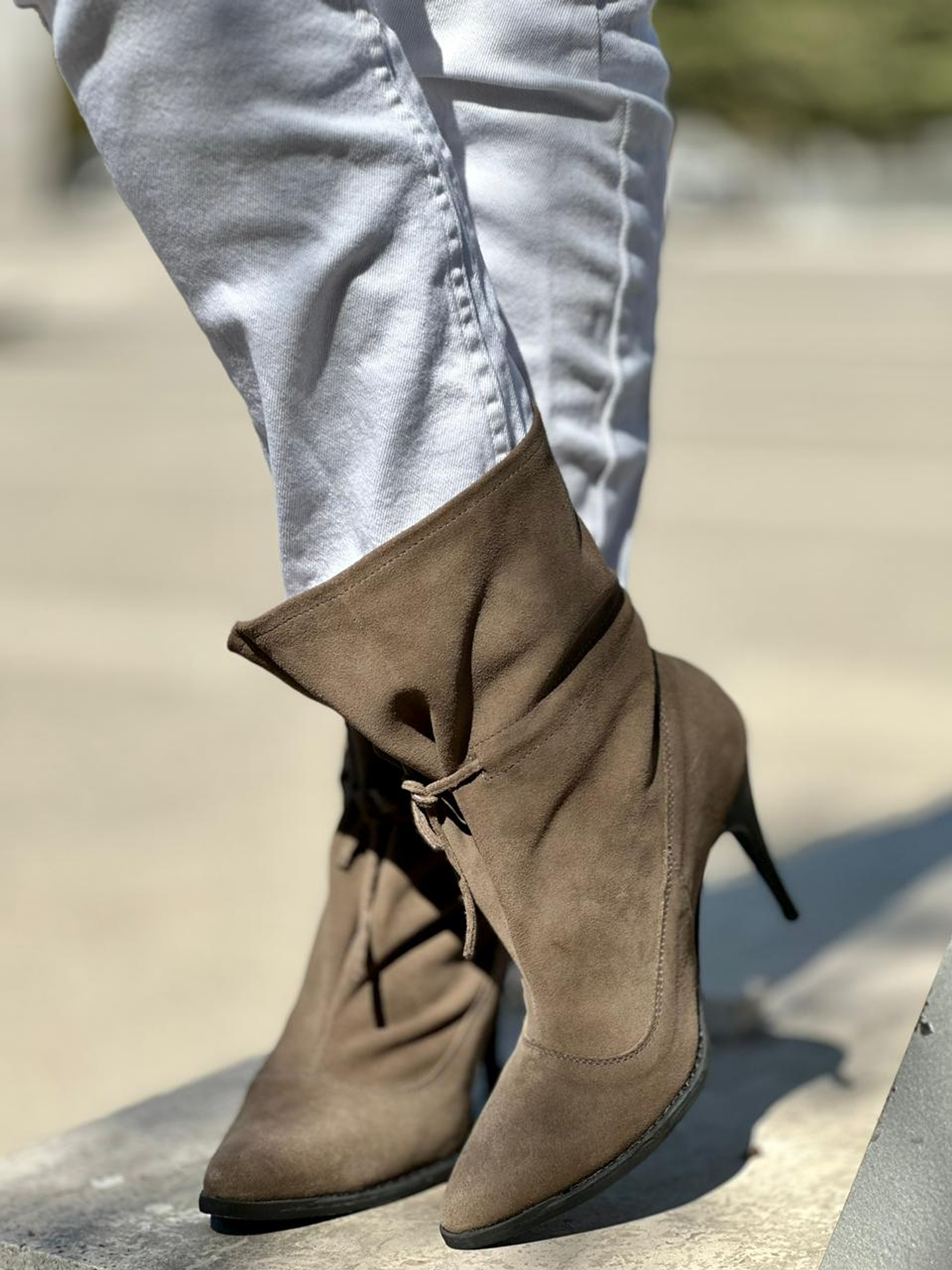 Tokio Reno Taupe Taco Negro 2