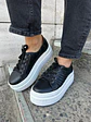 Miami Cuero negro Con Cebra Negro  - Miniatura 1