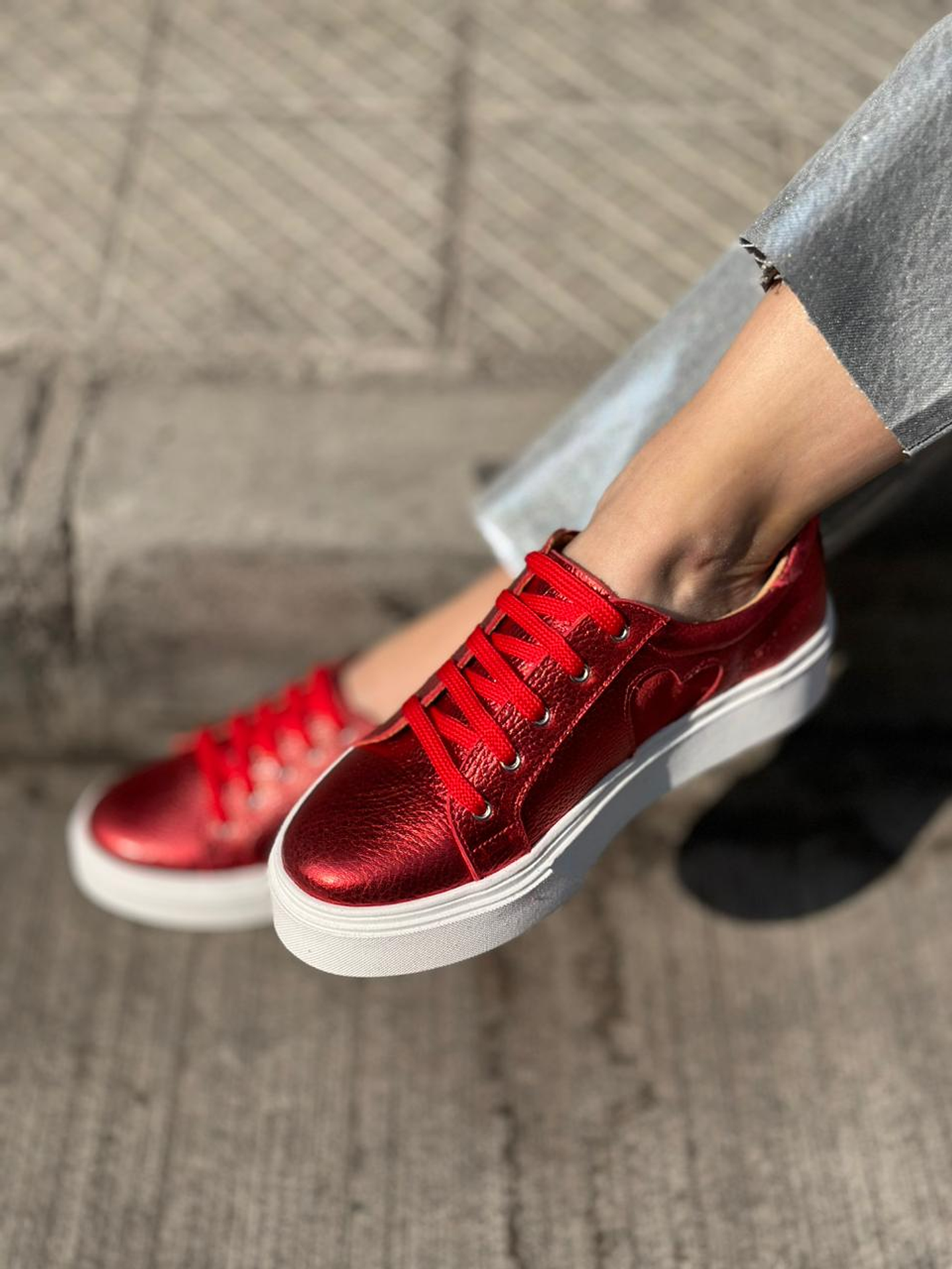 Isabella Rojo Metalizado 6