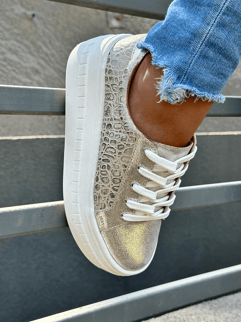 Miami Croco Dorado Claro