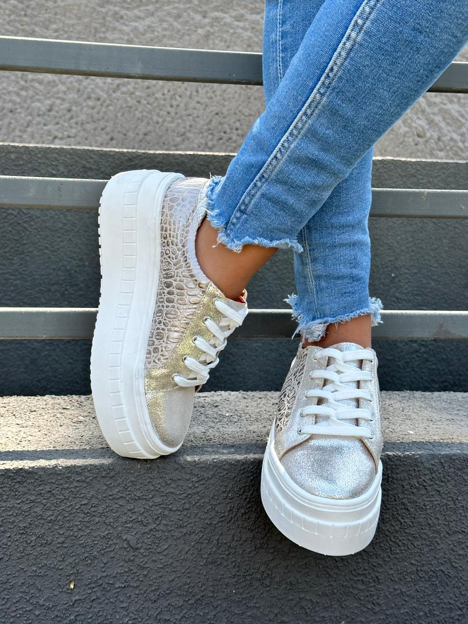 Miami Croco Dorado Claro 3