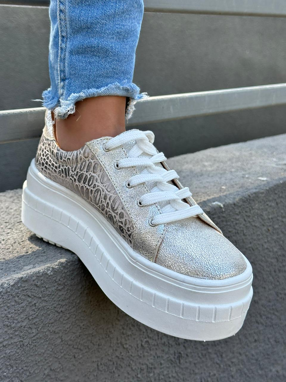 Miami Croco Dorado Claro 6