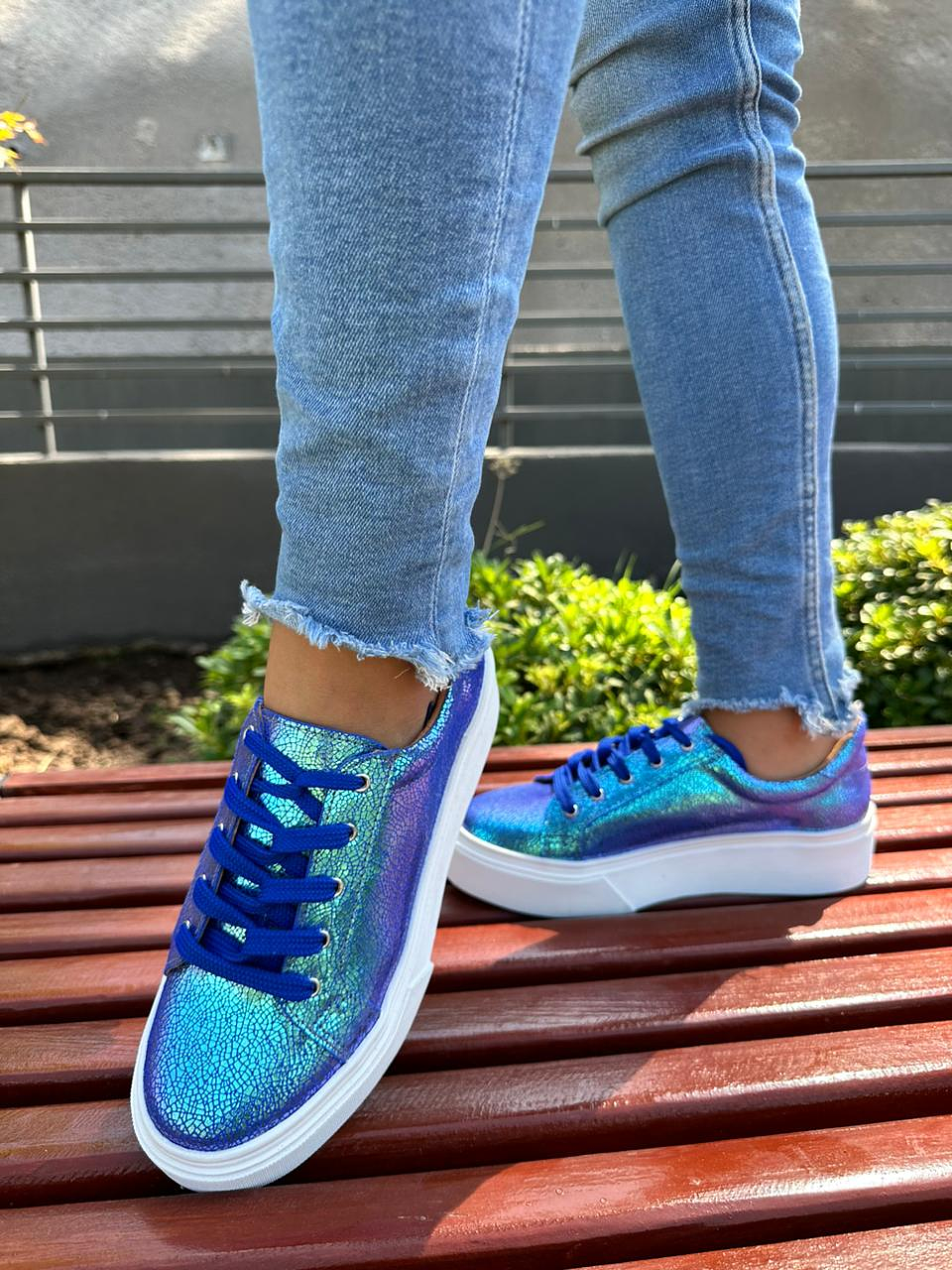 Valeria Gliter Azul 5