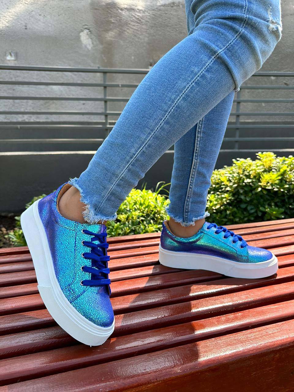 Valeria Gliter Azul 6