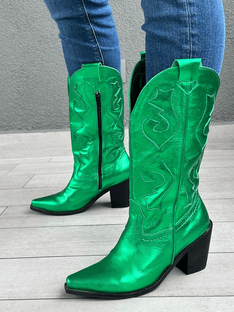 Rubia Verde Metalizado