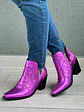 Betzabe Cuero Fucsia Metalizado - Miniatura 4