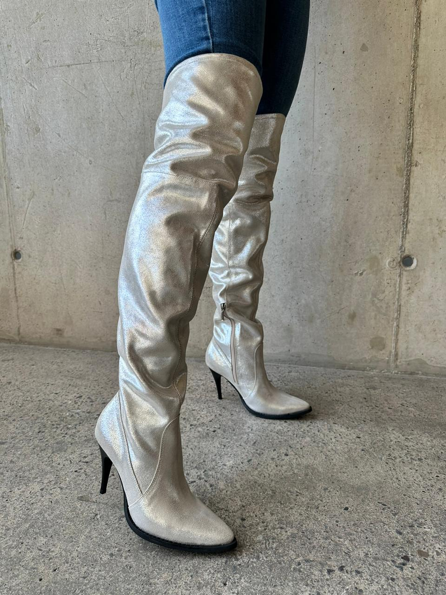 Bucaneras Los Angeles Gliter Dorado 1