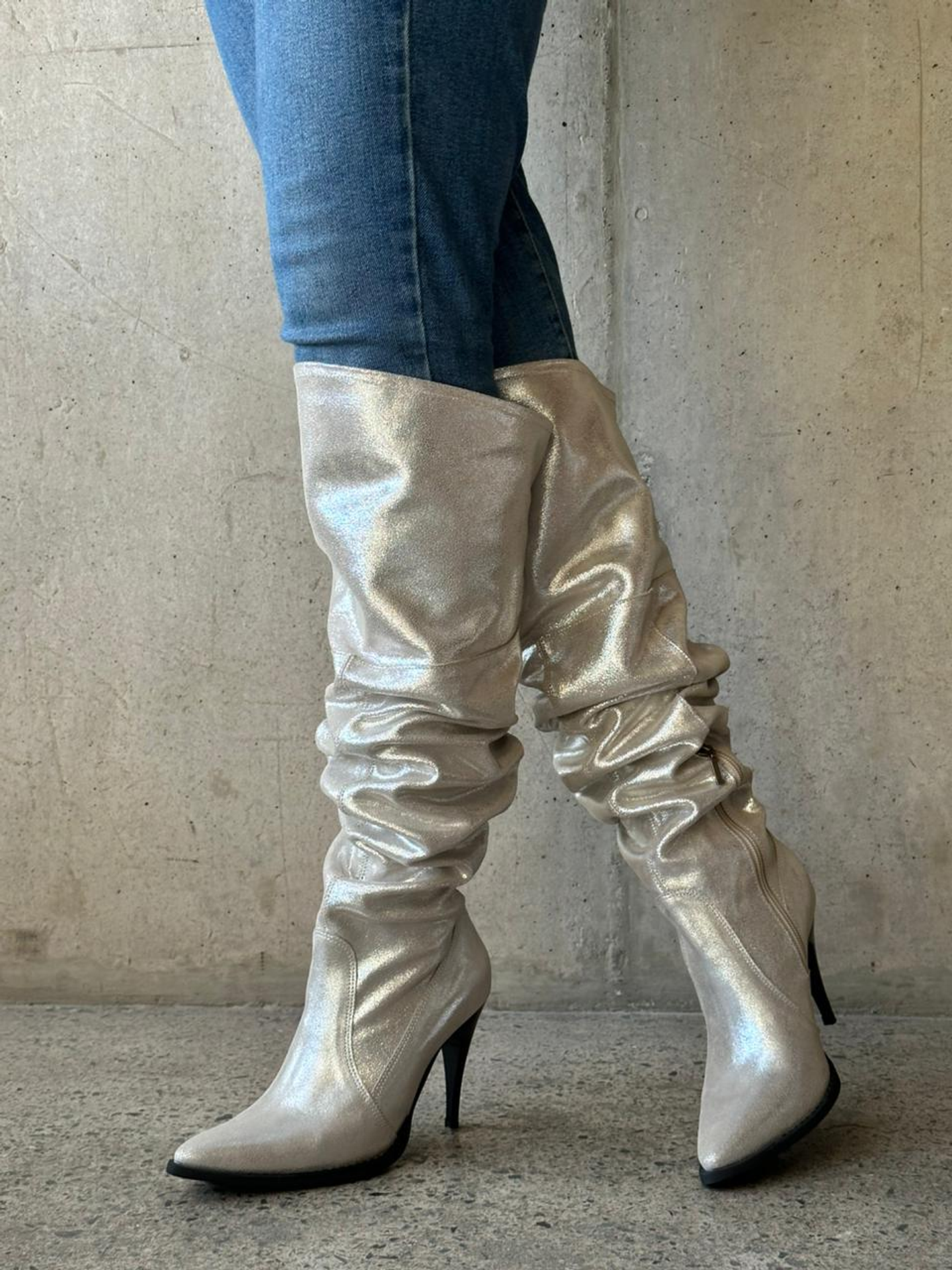 Bucaneras Los Angeles Gliter Dorado 3