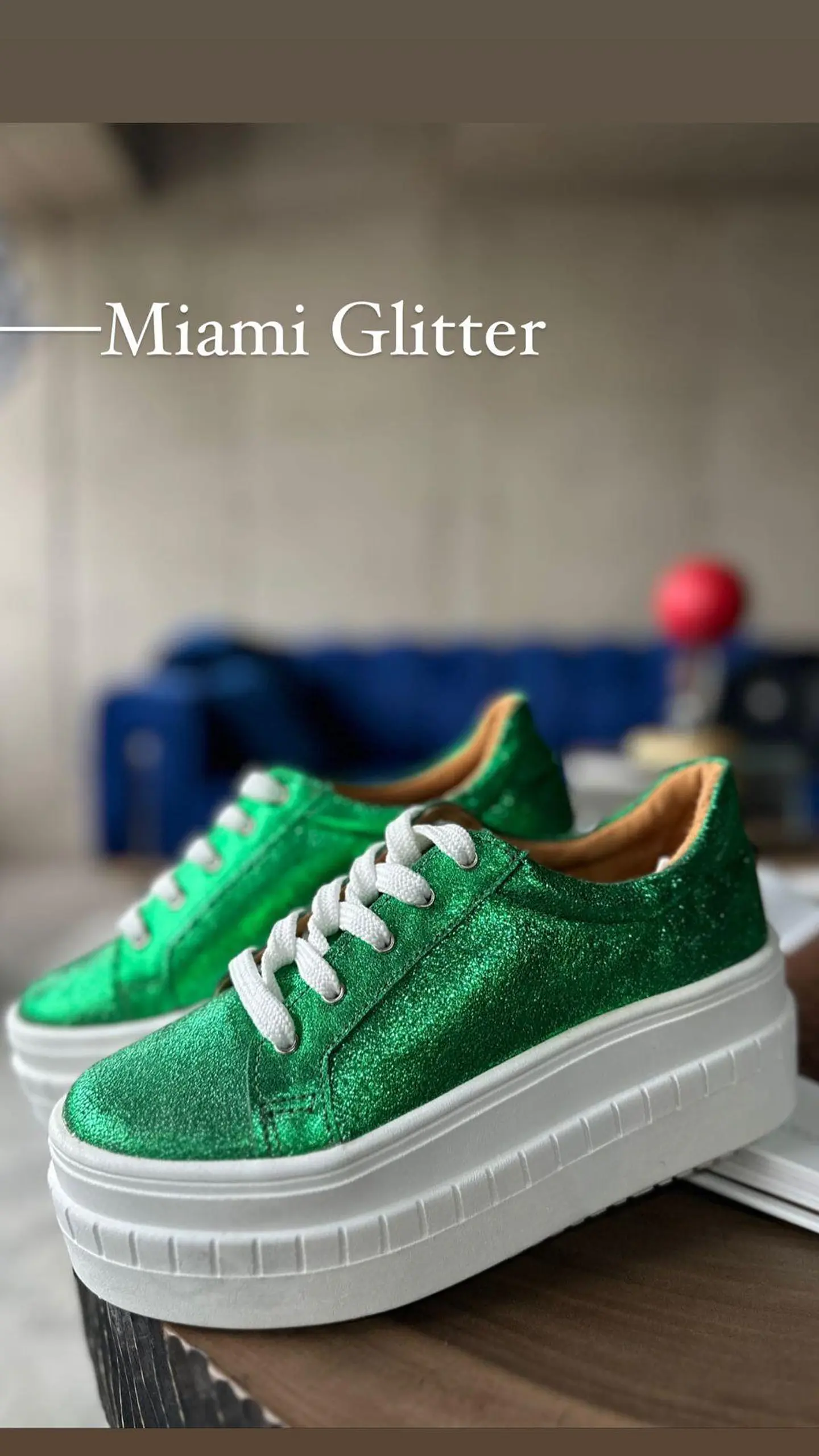 Miami Gliter Verde 1