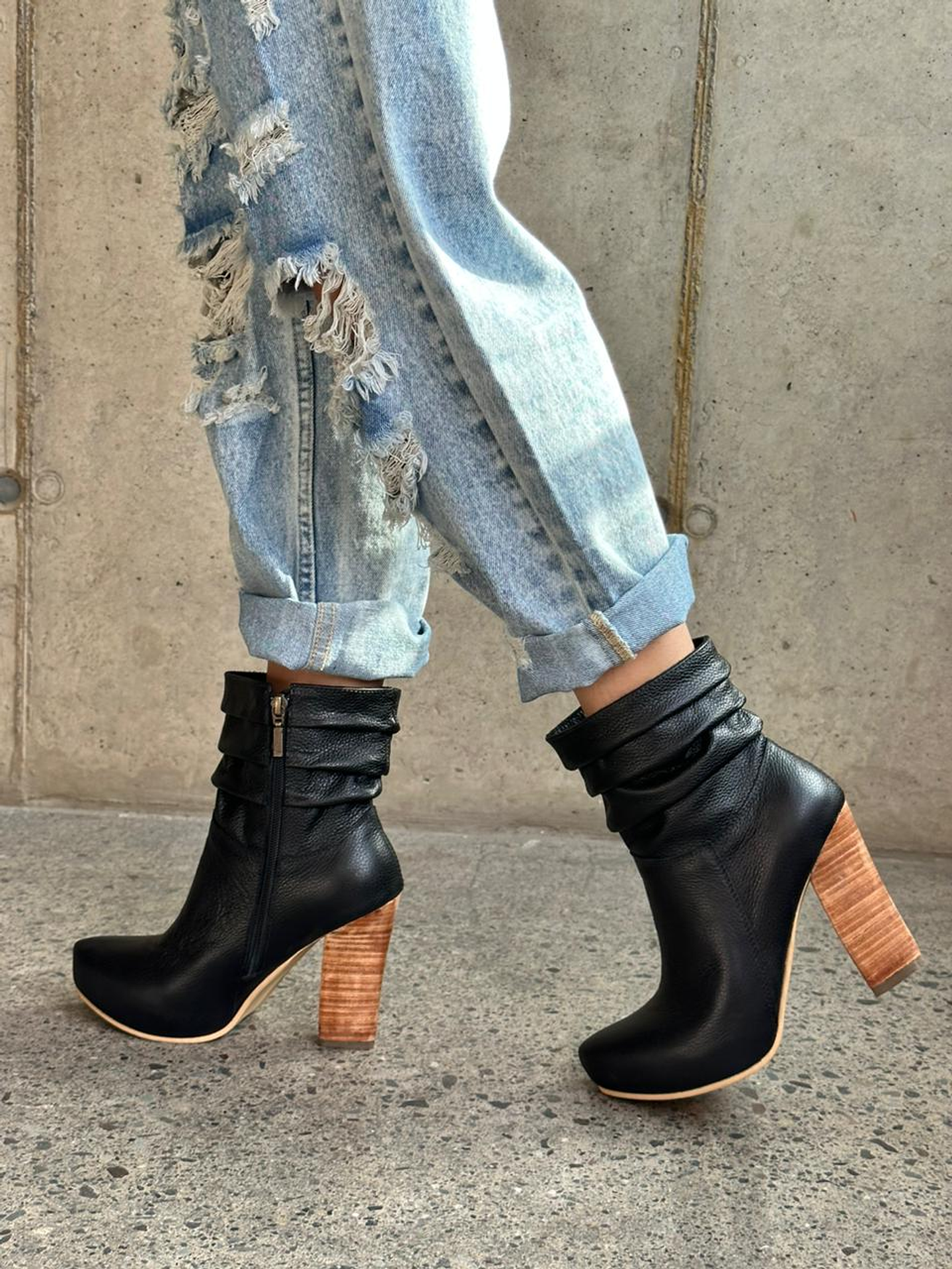 Chicago Cuero Negro 4