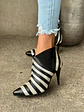 Botin Crisantemo Negro- dorado - Miniatura 6