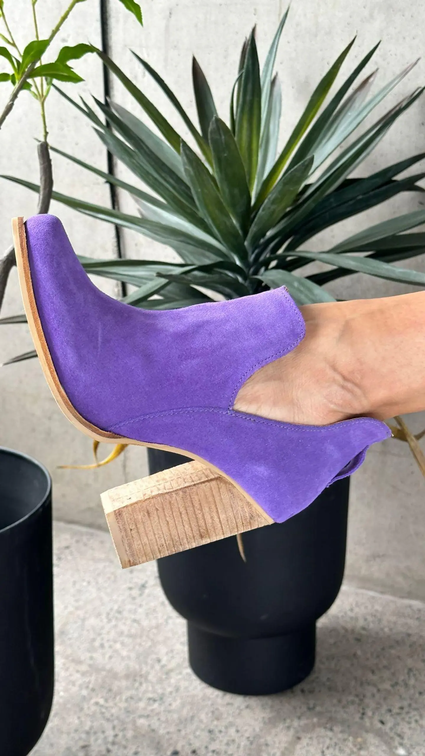 Botin Cala Reno Lila 2