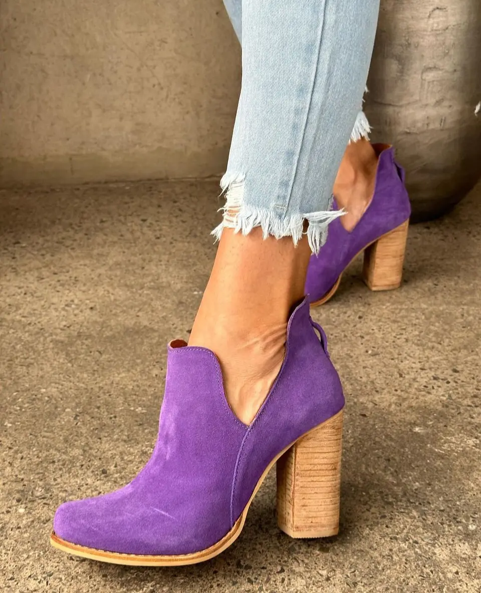 Botin Cala Reno Lila 1