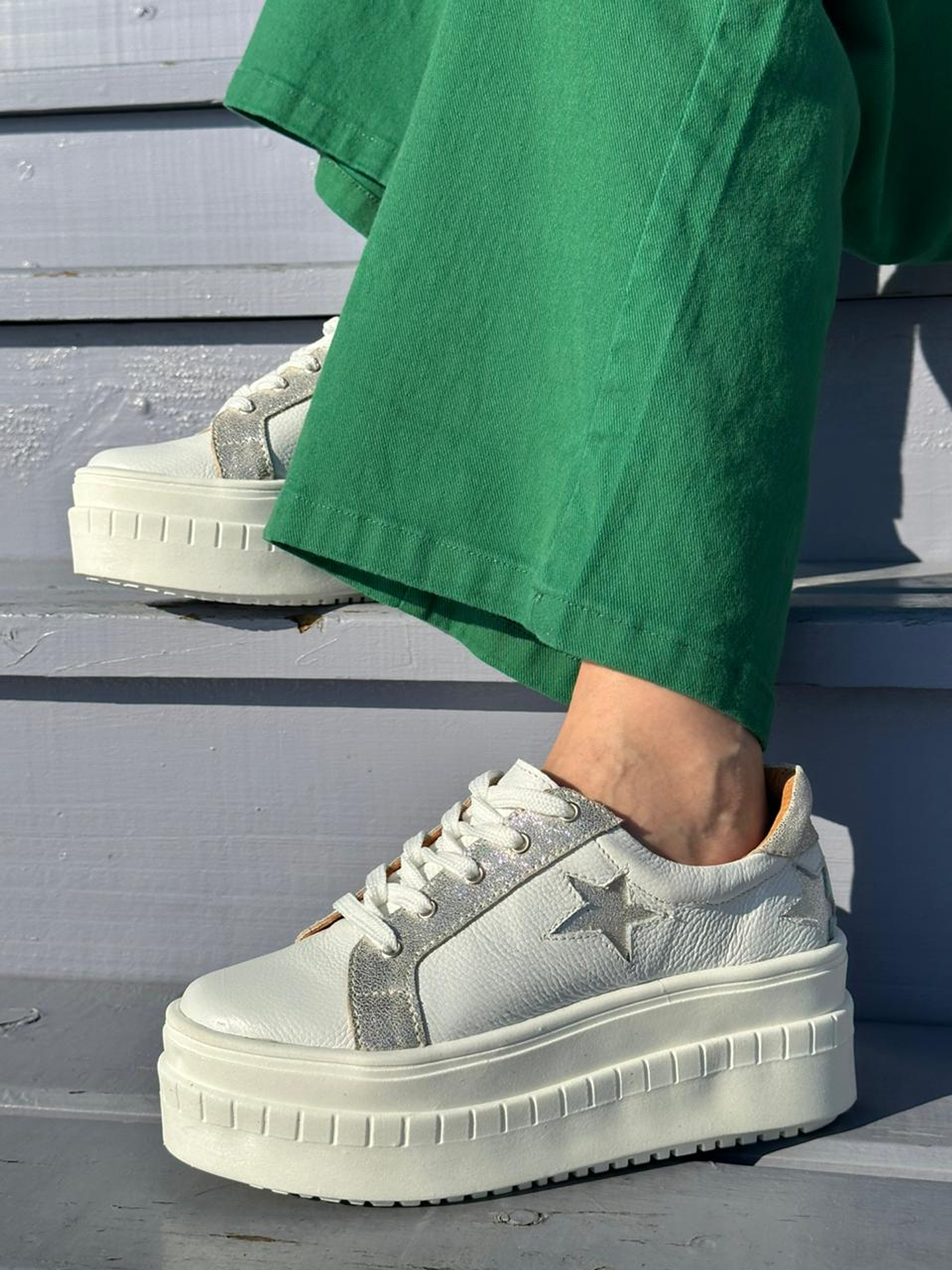 Miami Estrella Blanco-Plata 1