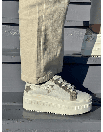 Miami Blancas Con Estrella Dorada