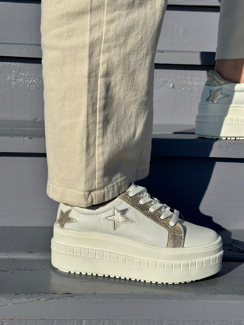 Miami Blancas Con Estrella Dorada 1