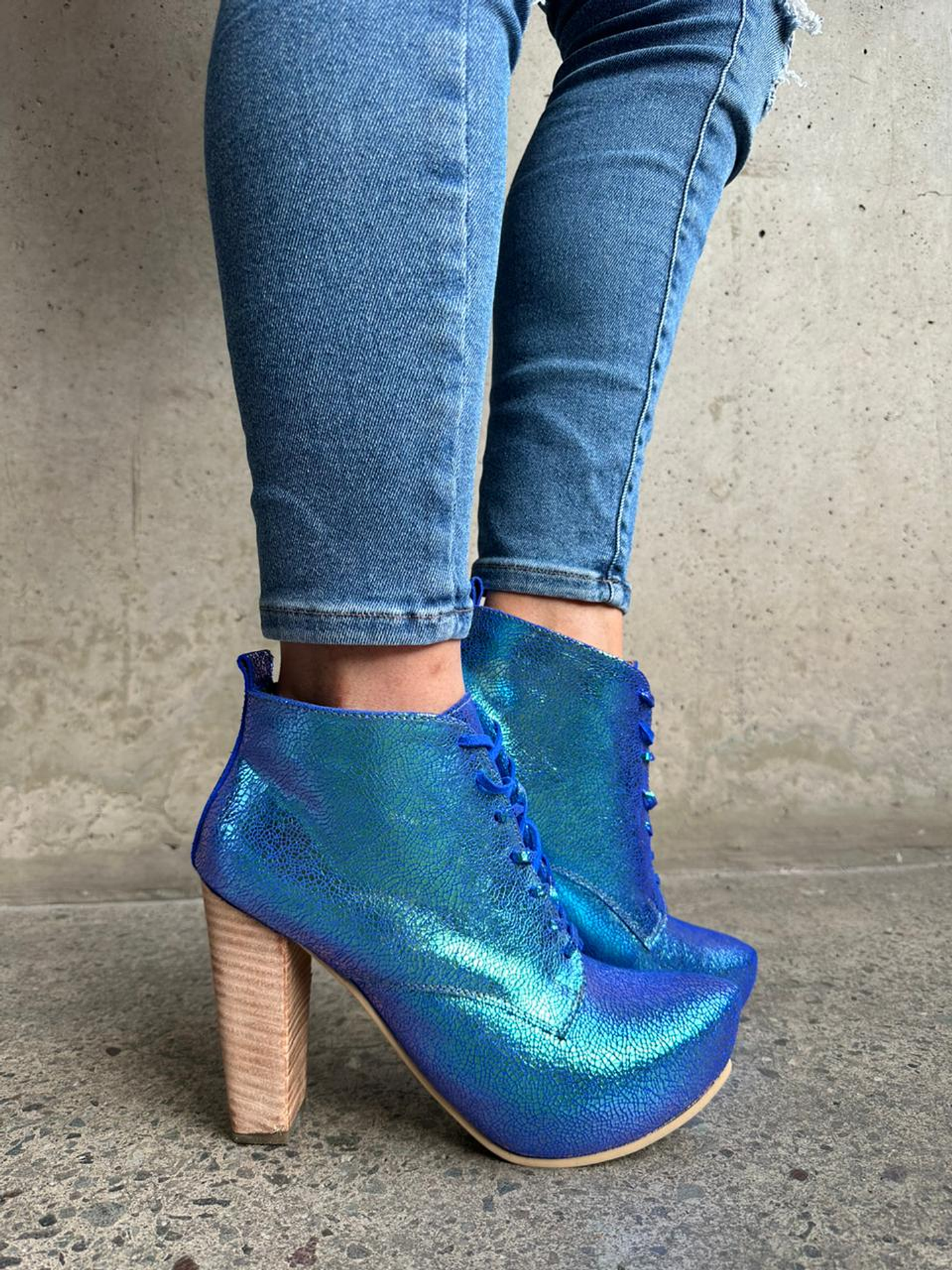 Las Vegas Azul Metalizado 1