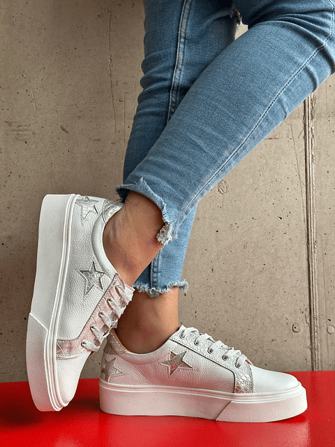 Valeria Blanca - Croco Plata