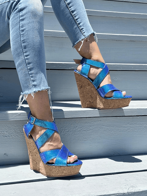 Gabriela Azul Gliter