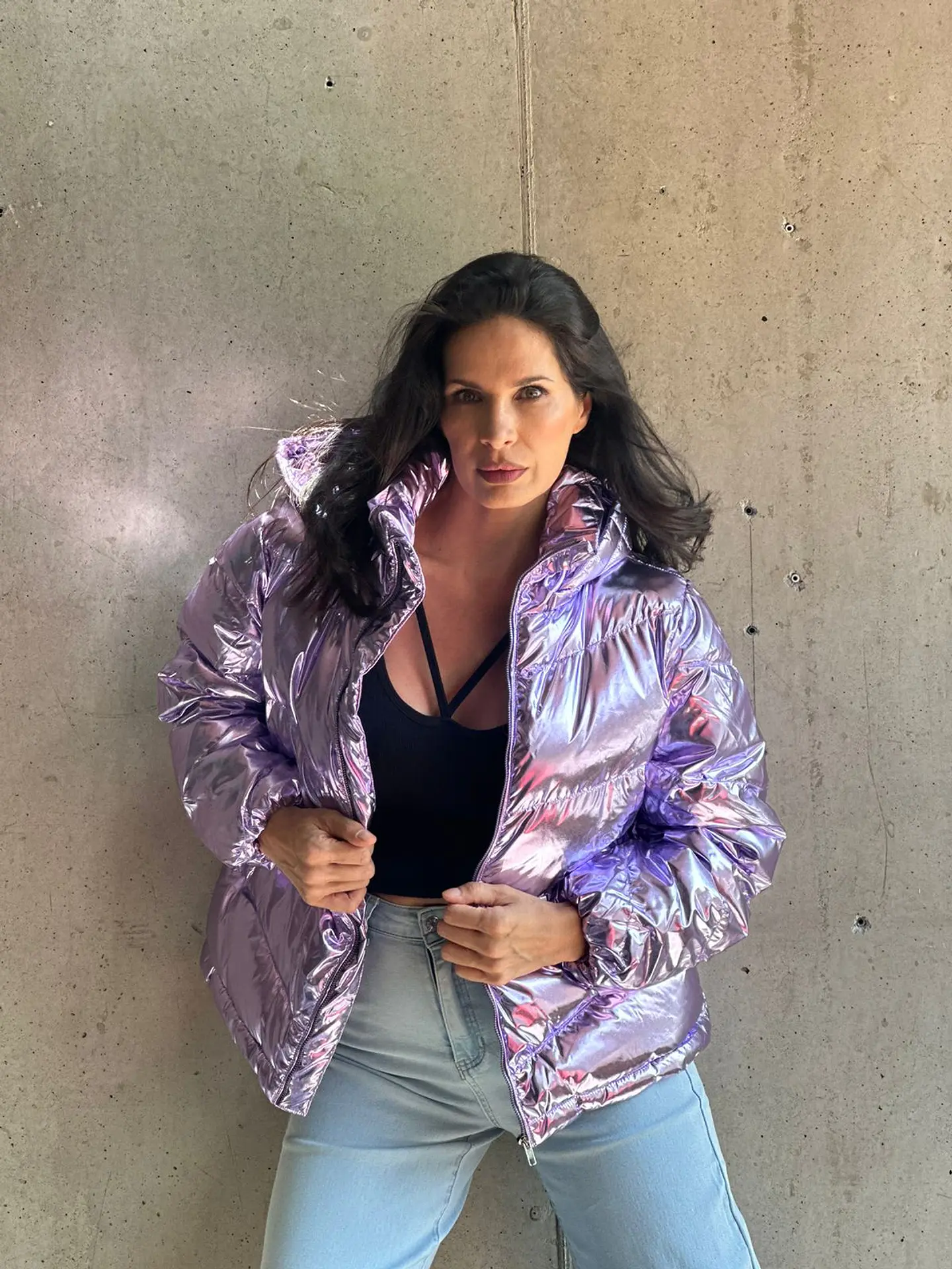 Chaqueta Galáctica Lila 2