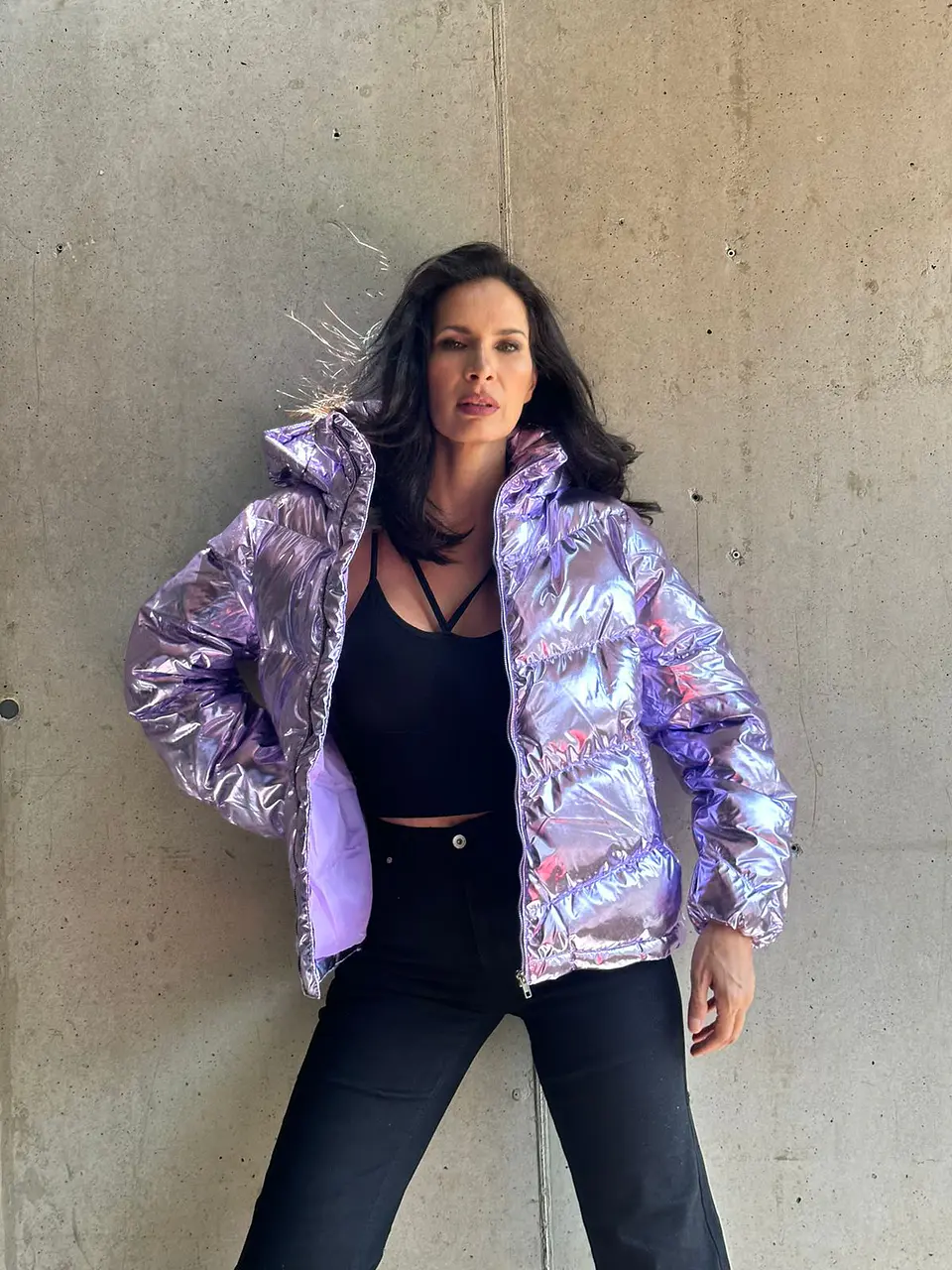 Chaqueta Galáctica Lila 3