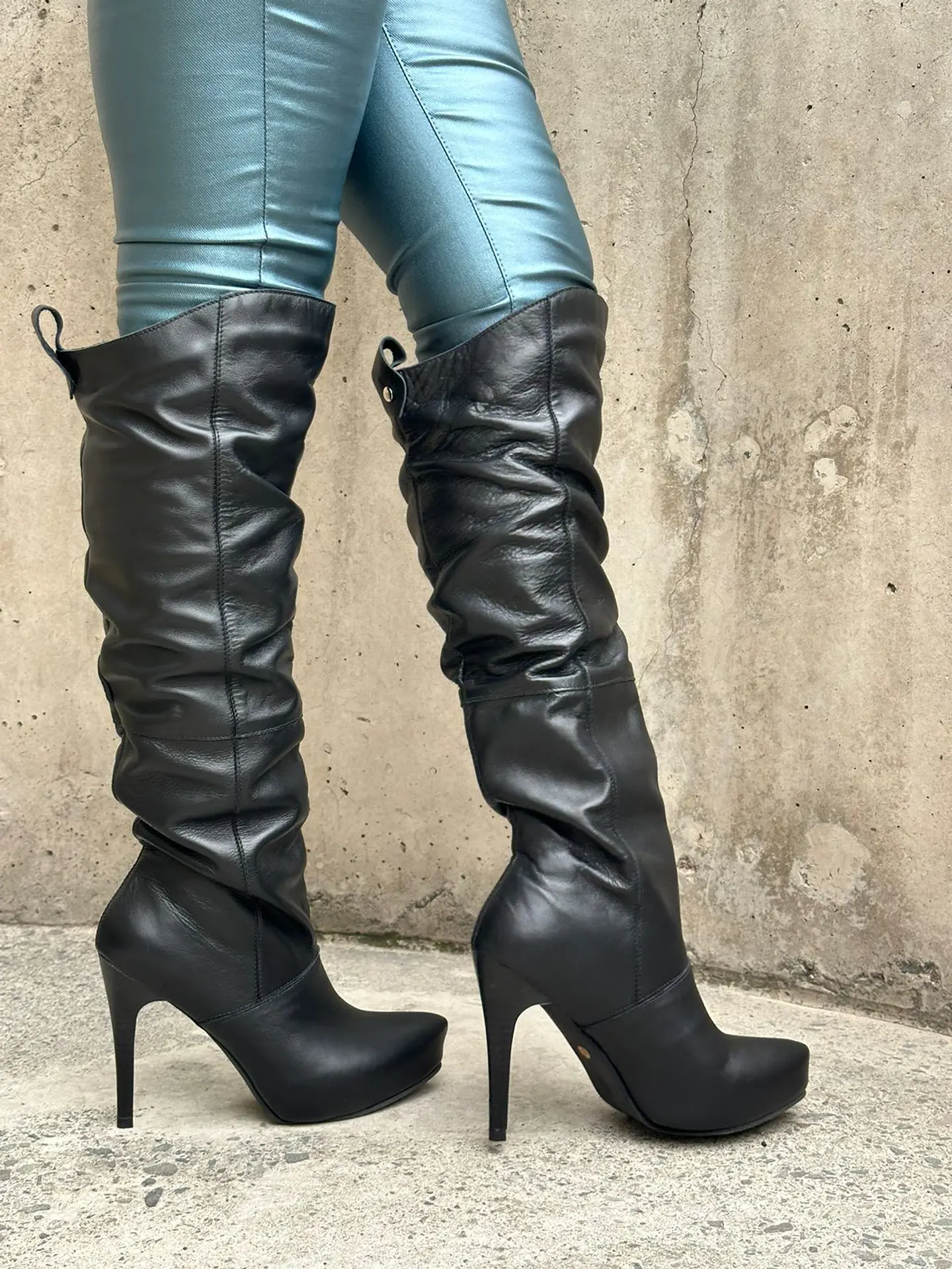 Macarena cuero negro 1