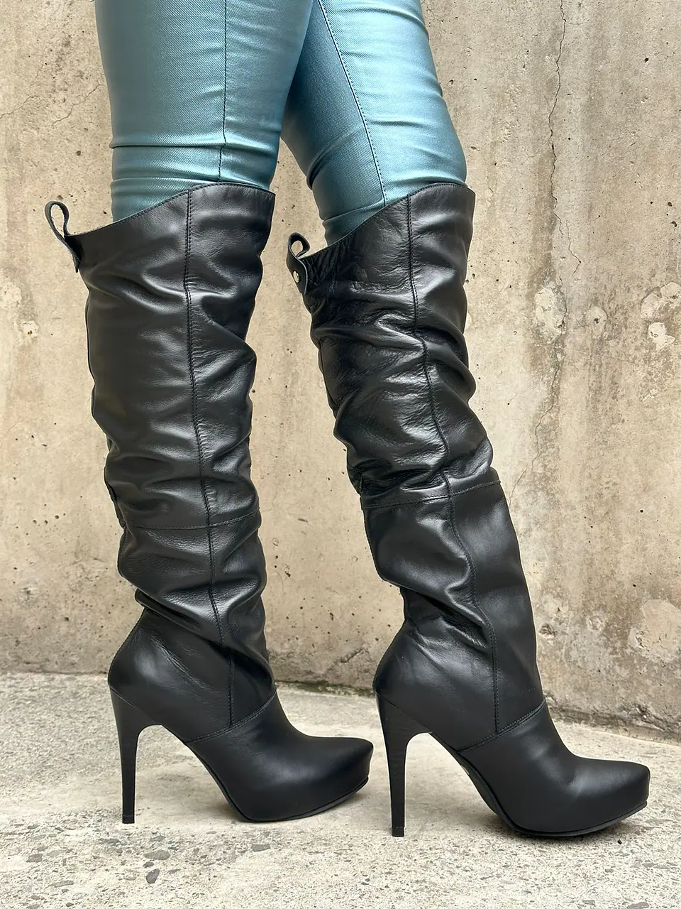 Macarena cuero negro 3