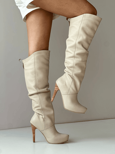 Macarena Cuero Beige