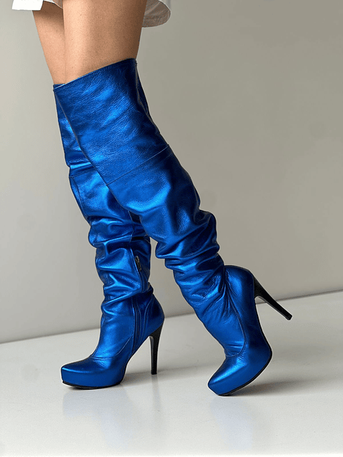 Bucaneras New York Azul metalizado