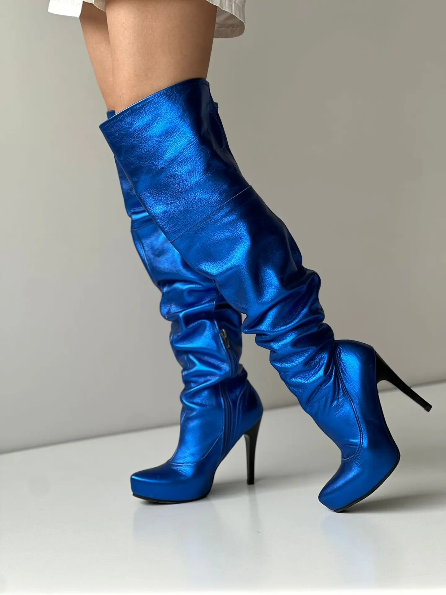 Bucaneras New York Azul metalizado 2