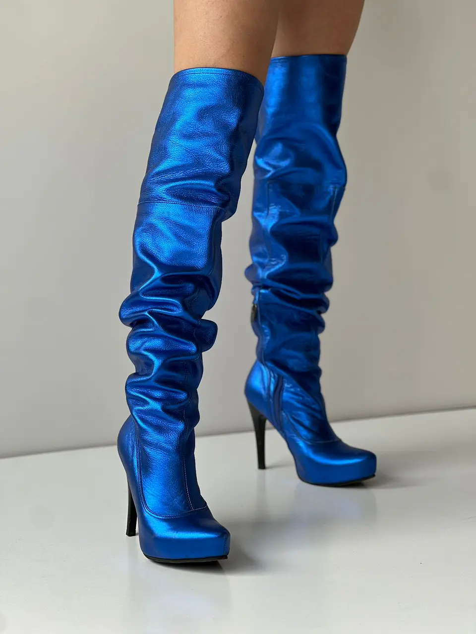 Bucaneras New York Azul metalizado 3