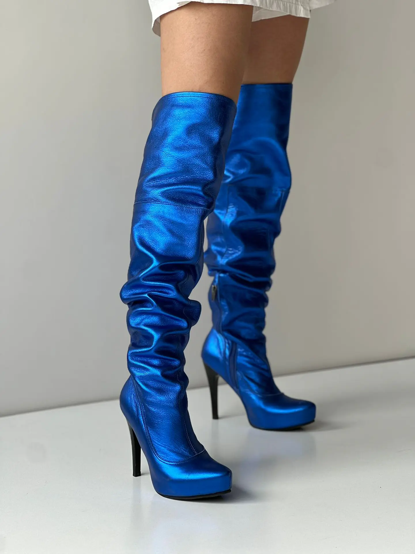 Bucaneras New York Azul metalizado 4