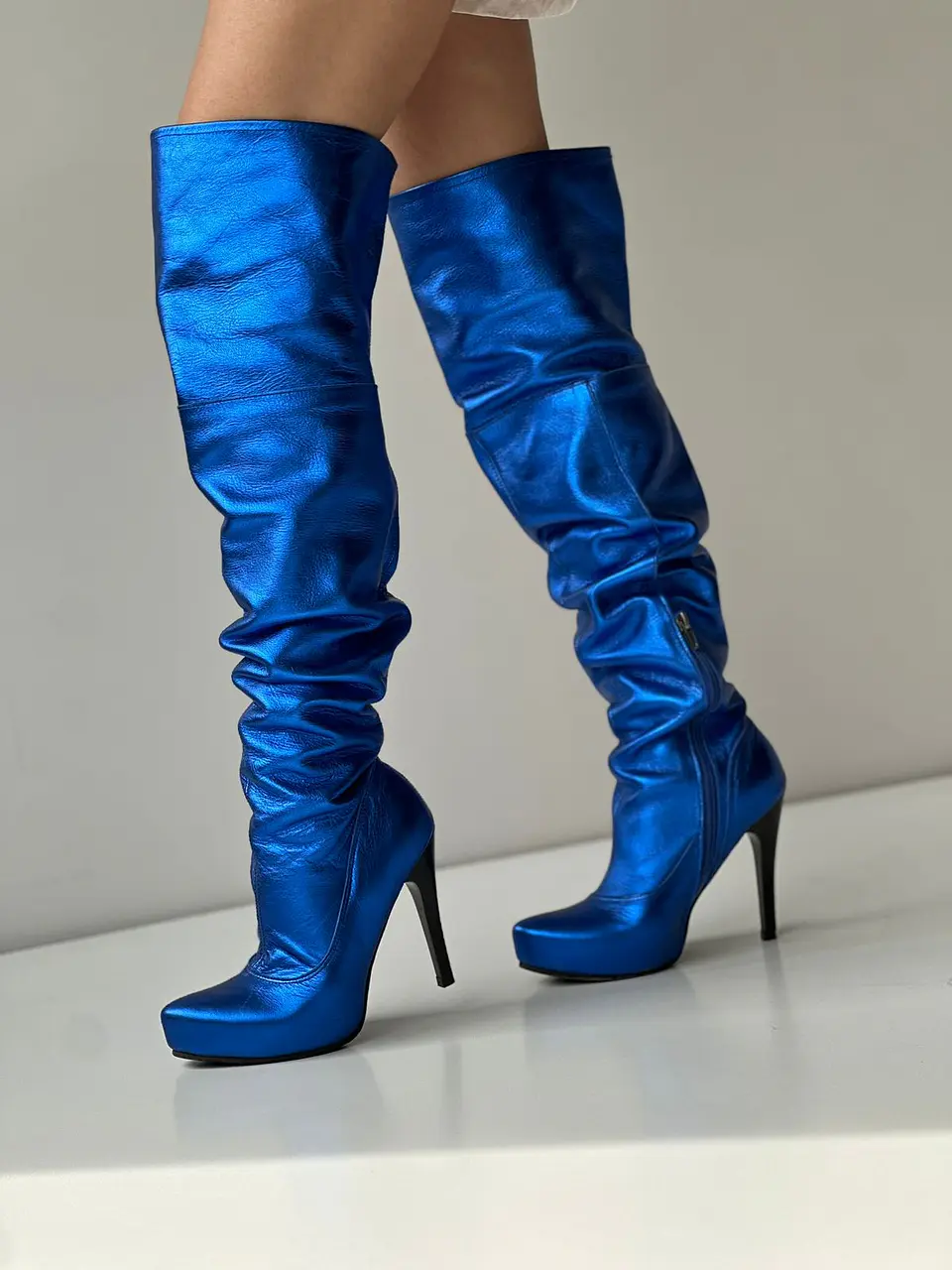 Bucaneras New York Azul metalizado 5