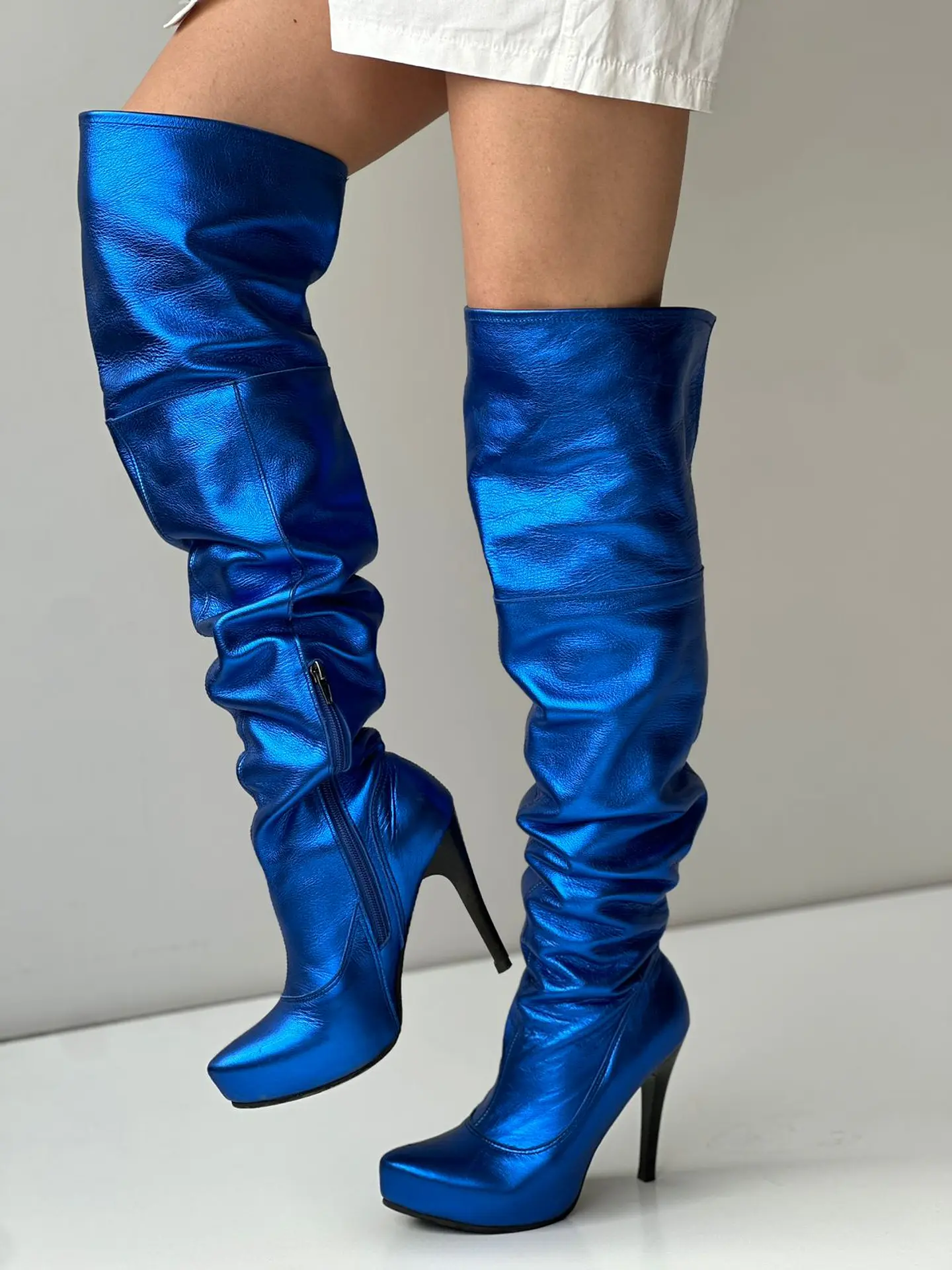 Bucaneras New York Azul metalizado 6