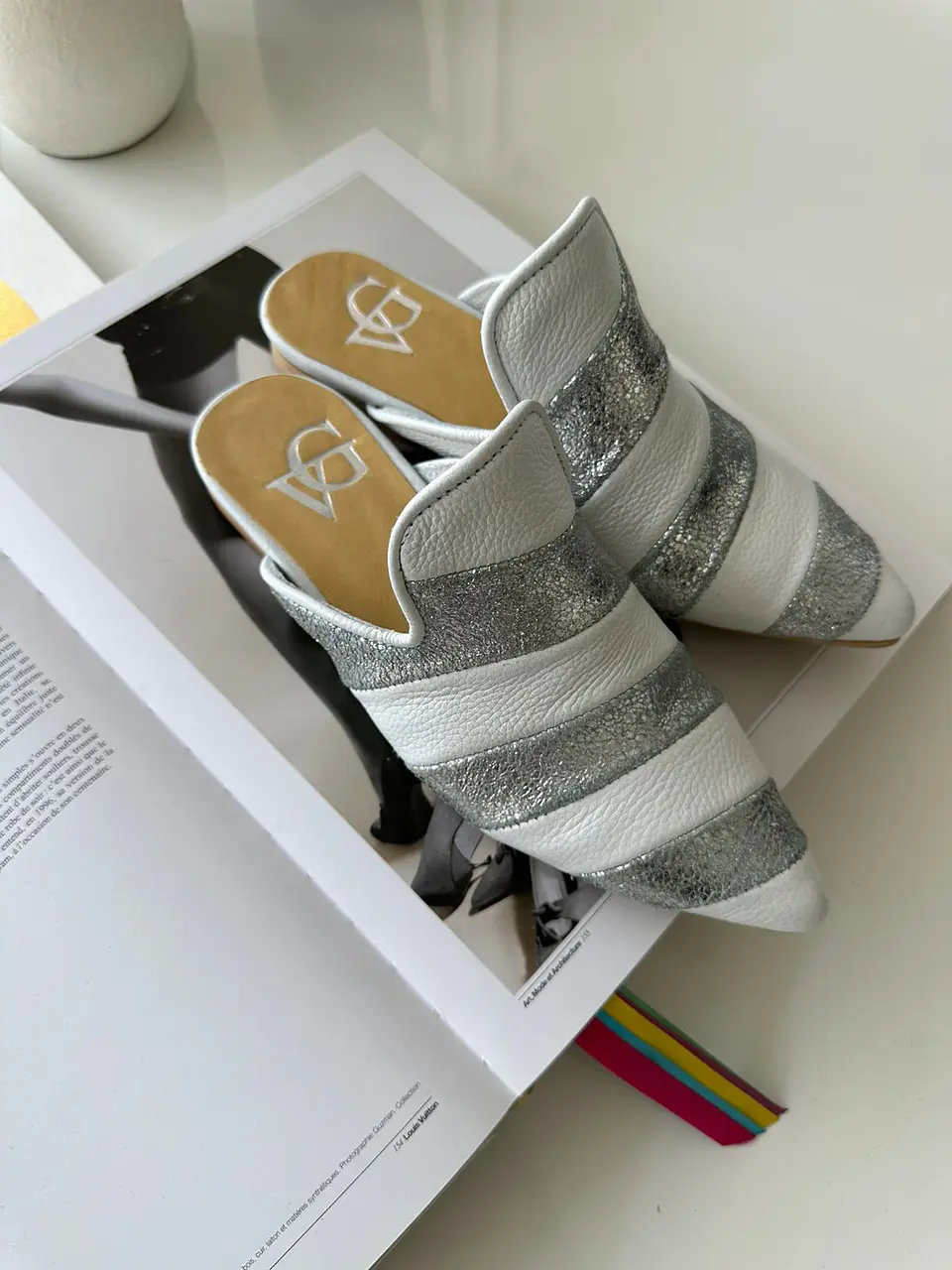 Antonia blanco gliter plata 2