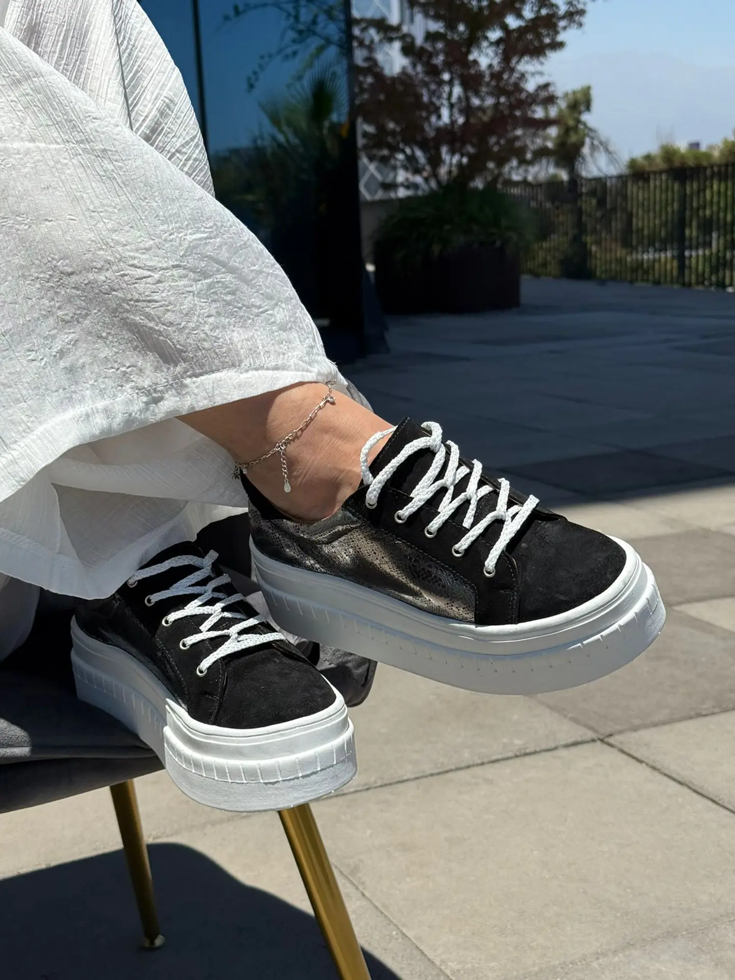 Miami negro c/plata 5