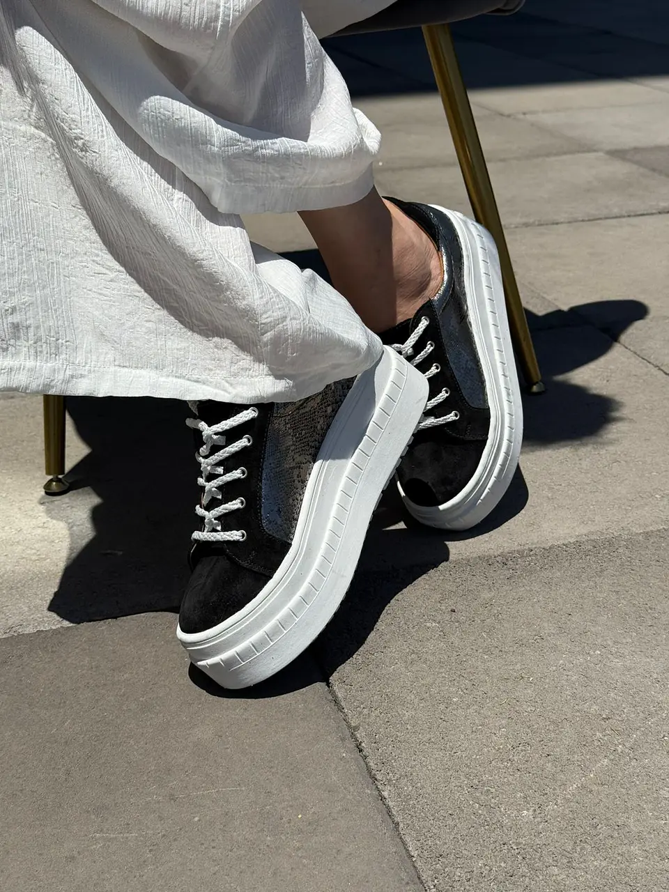 Miami negro c/plata 6