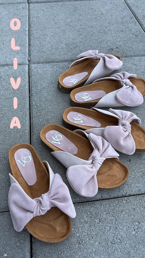 Sandalias Olivia rosado