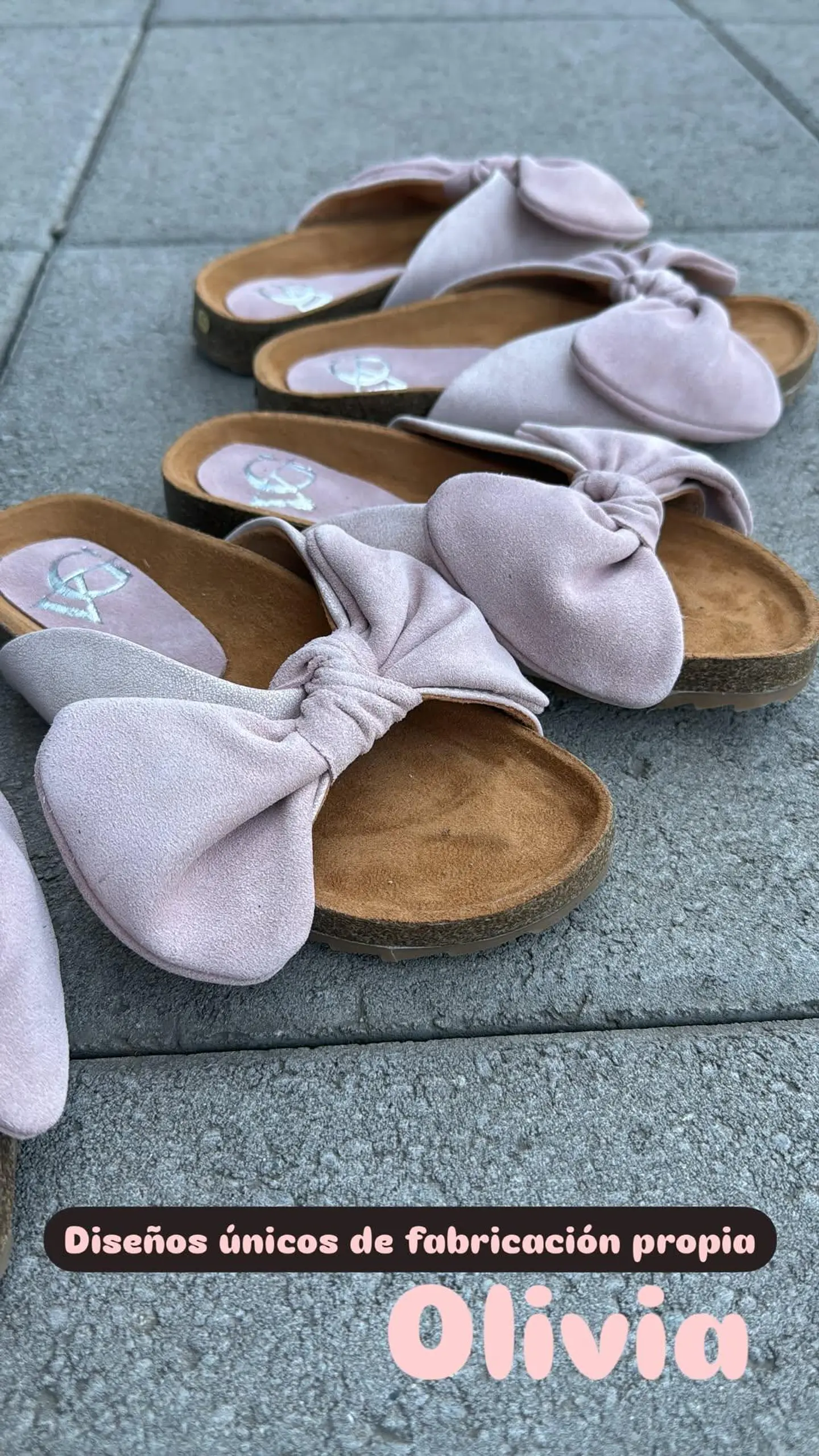 Sandalias Olivia rosado 2