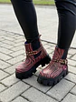 Botin Amanda cebra burdeos - Miniatura 3