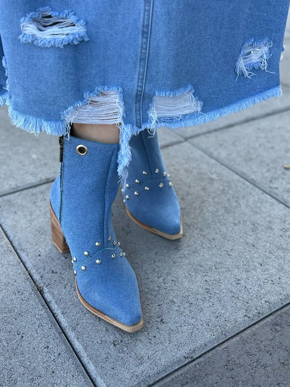Botin Loreto azul jeans  3