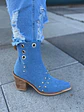 Botin Loreto azul jeans  - Miniatura 5