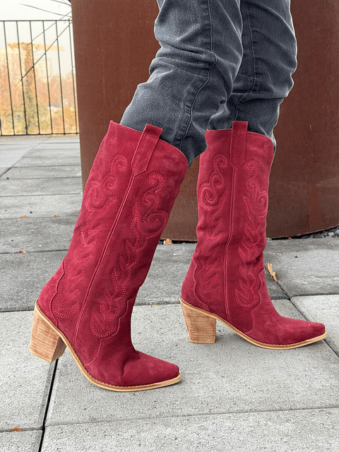 Bota Marcia reno rojo