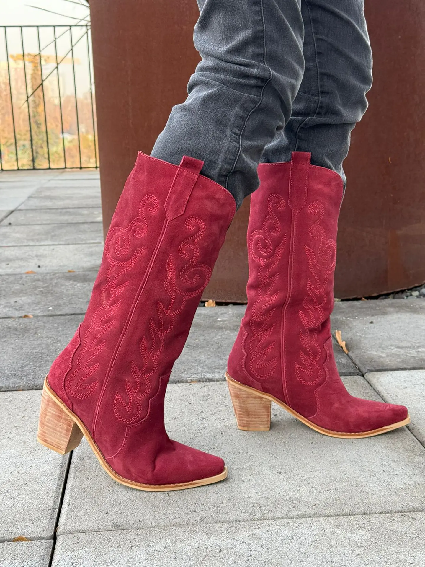 Bota Marcia reno rojo 1