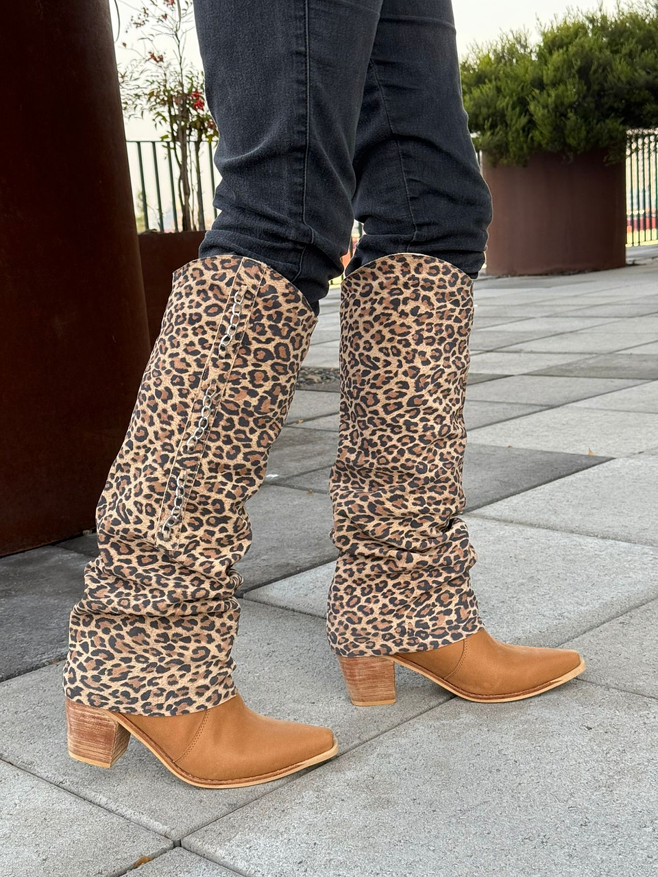 Pascuala camel/print 1