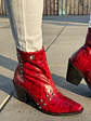 Botin Loreto Lagarto Rojo - Miniatura 1
