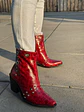 Botin Loreto Lagarto Rojo - Miniatura 7