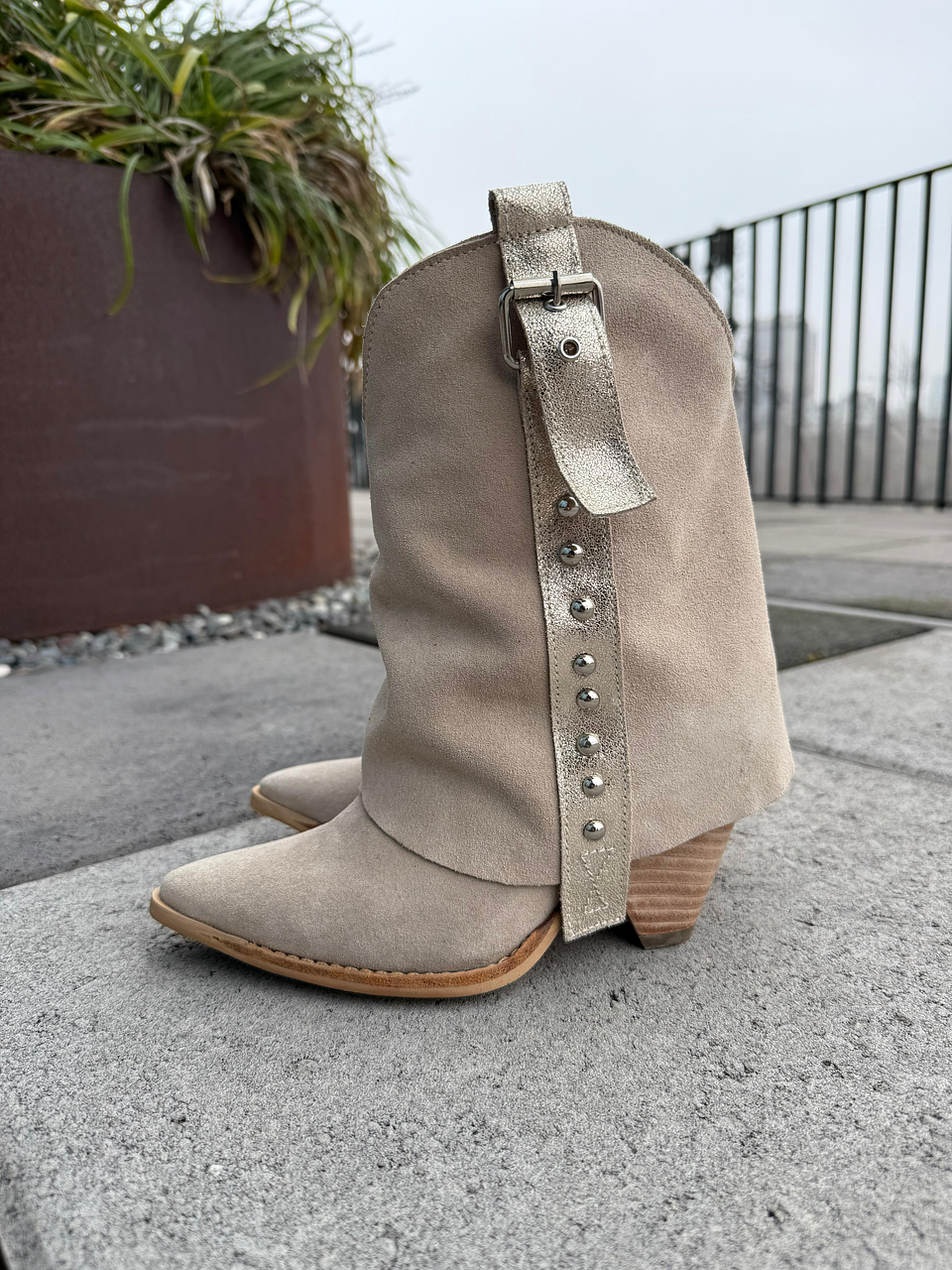  Botas Liz beige 2